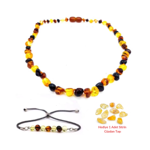 Kehribar Koyu Mix Bebek Set