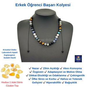 Erkek Öğrenci Başarı Kolyesi