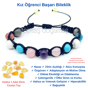 Kız Öğrenci Başarı Bilekliği
