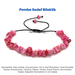 sedef pembe kırık doğal taş