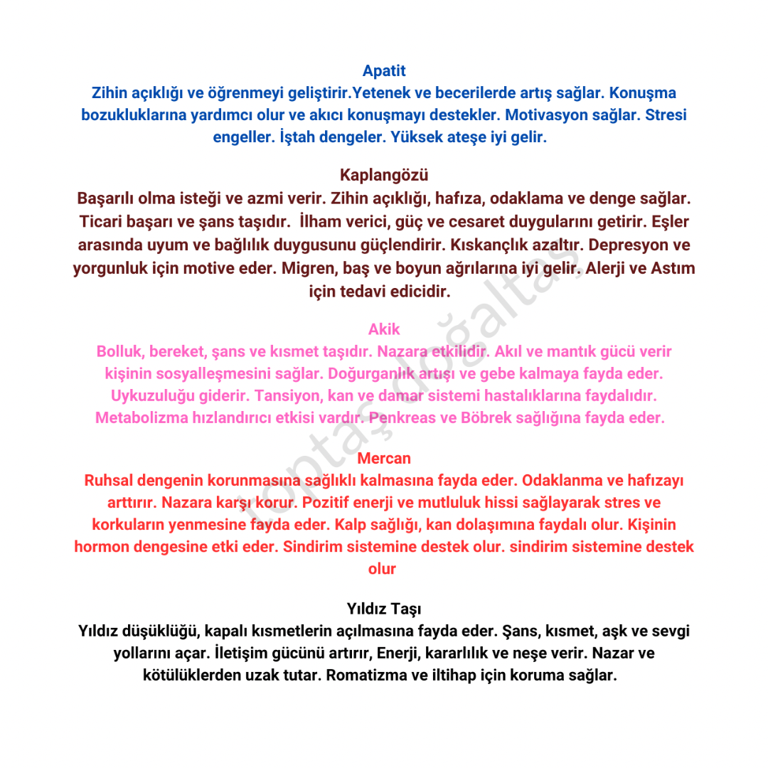 Doğal Taşlar Kırık Bileklik 3 Doğal Taşlar Kırık Bileklik